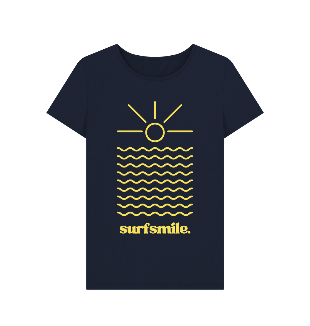 Navy Blue Printed T-shirt