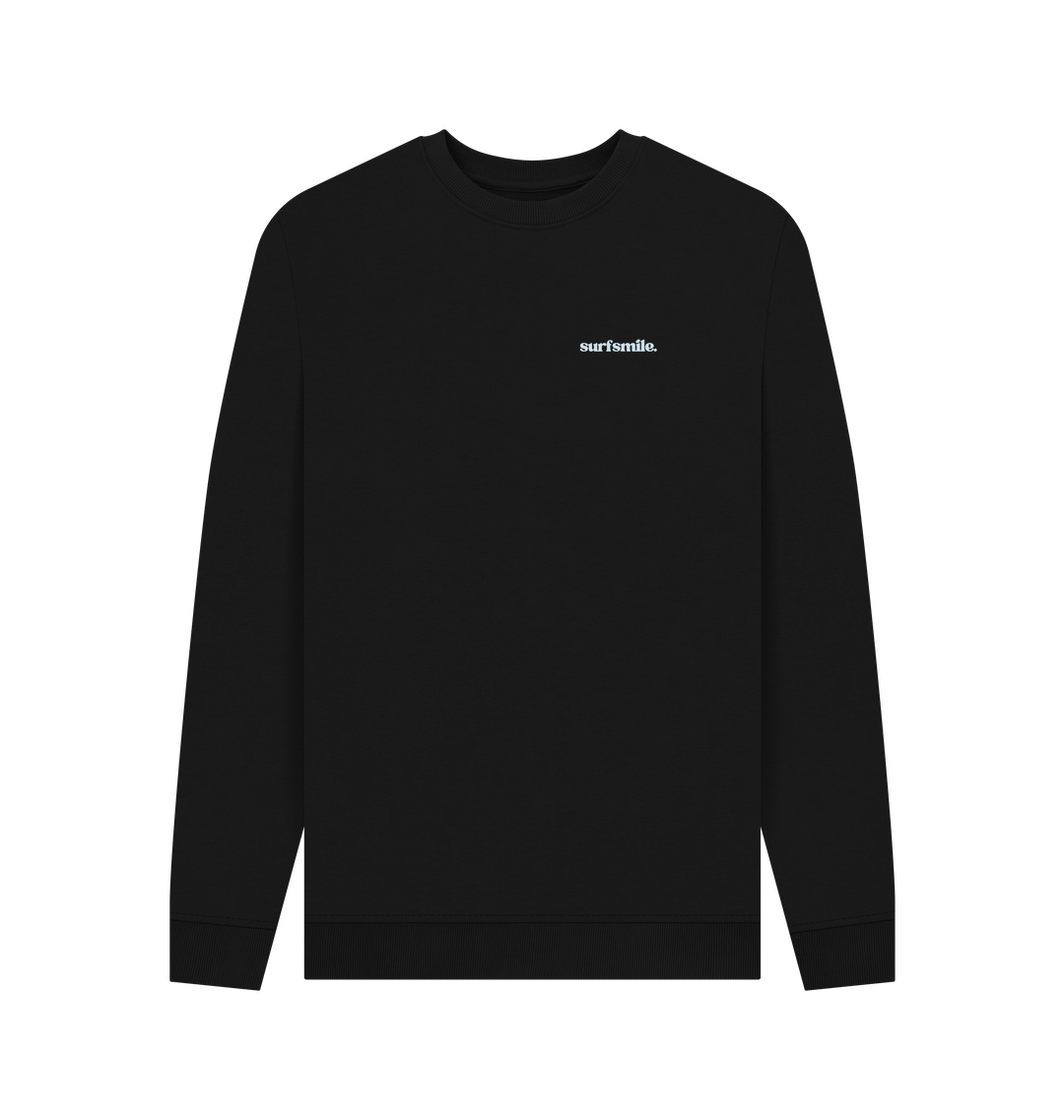 Black Printed Sweater