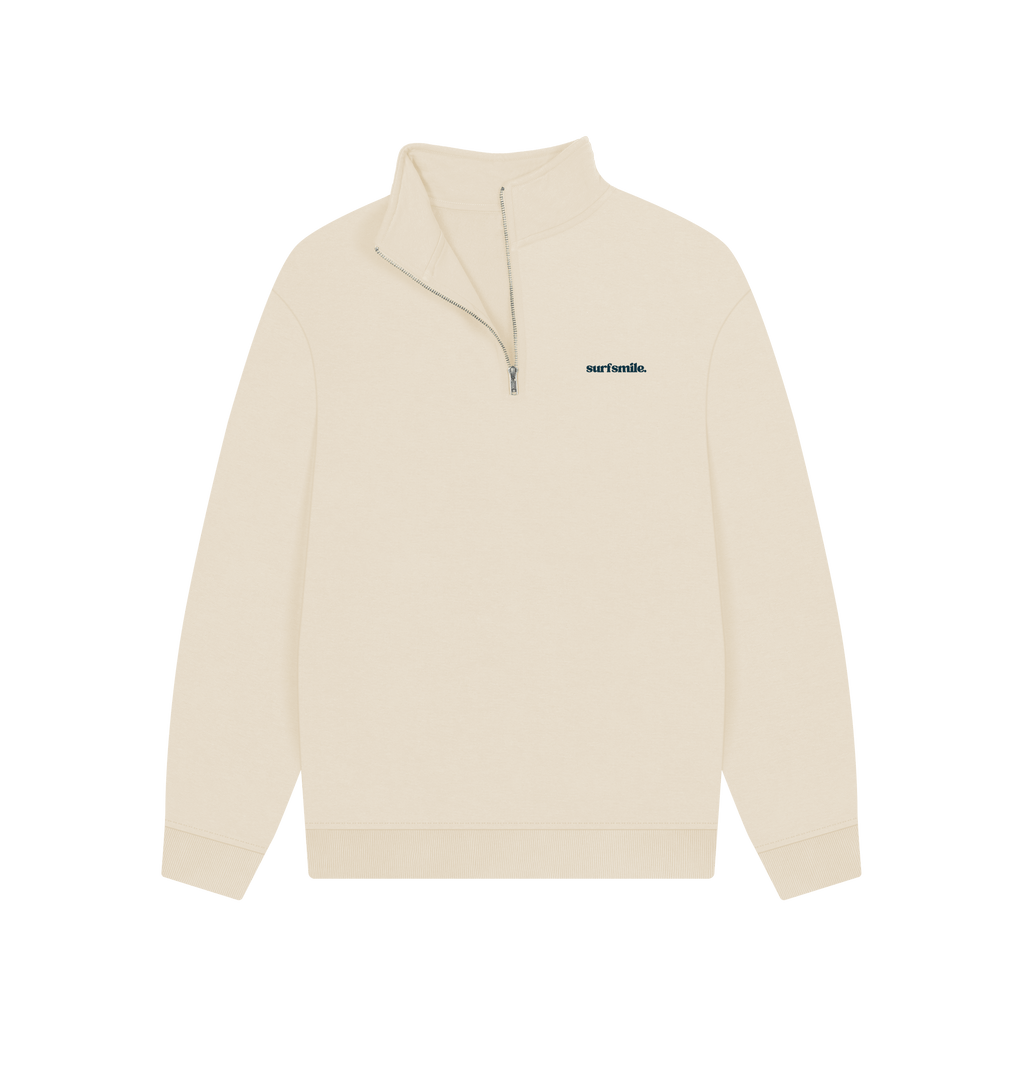 Oat Printed Sweater Front