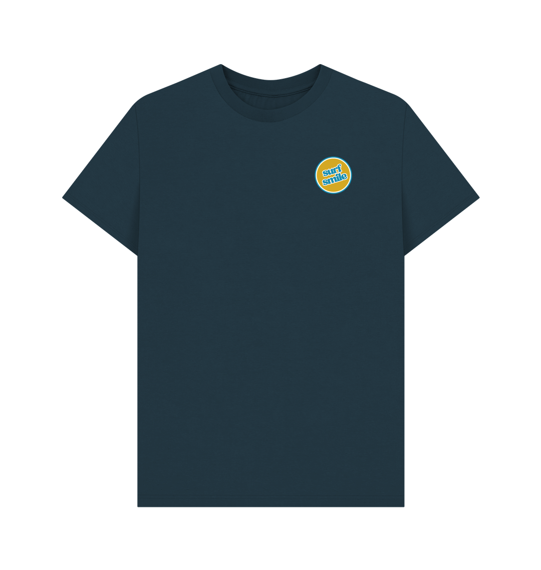 Denim Blue Printed T-shirt