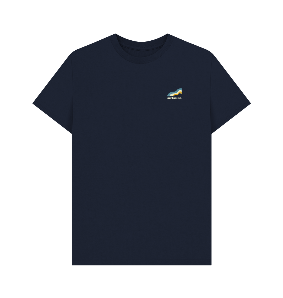 Navy Blue Printed T-shirt