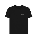 Black Printed T-shirt Front
