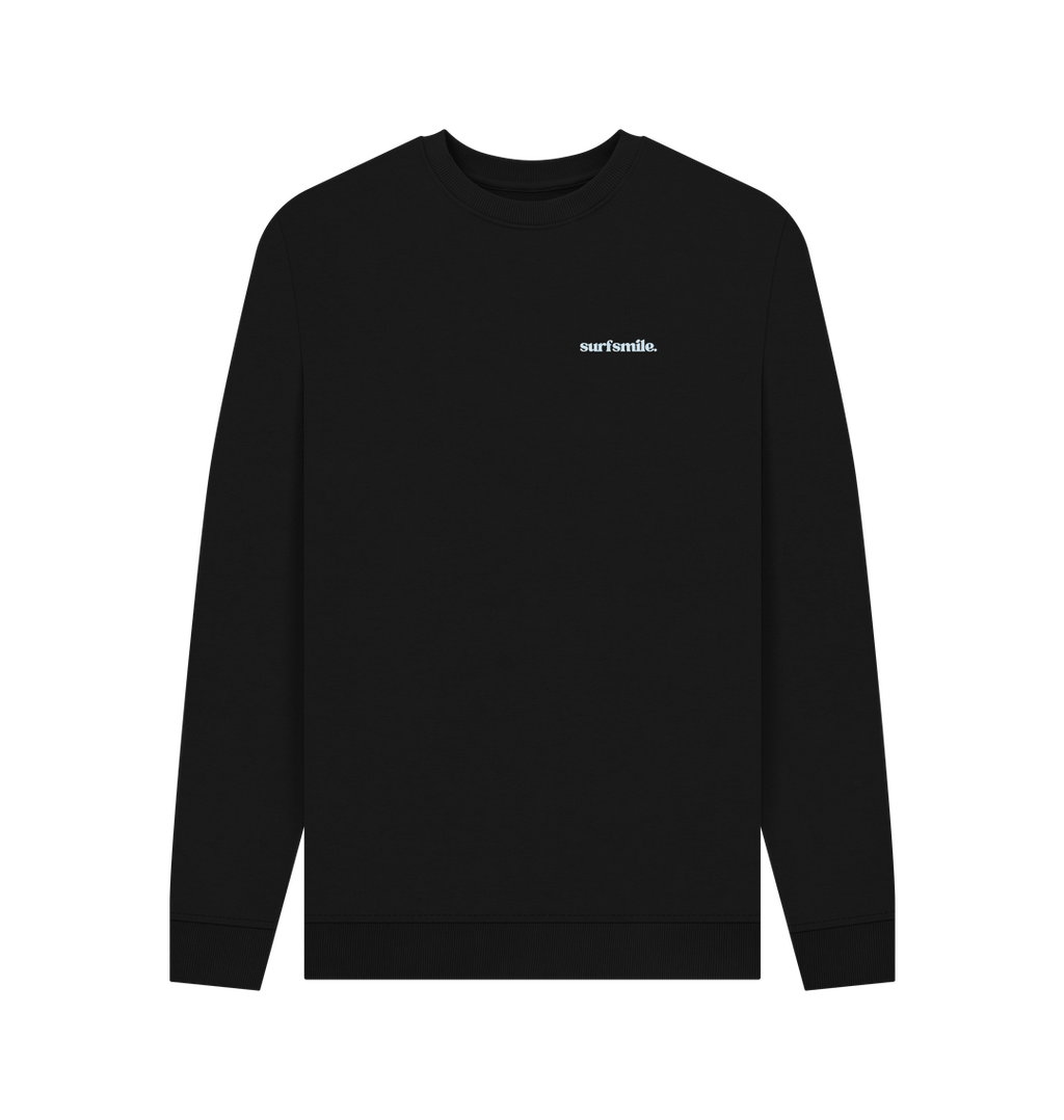 Black Printed Sweater