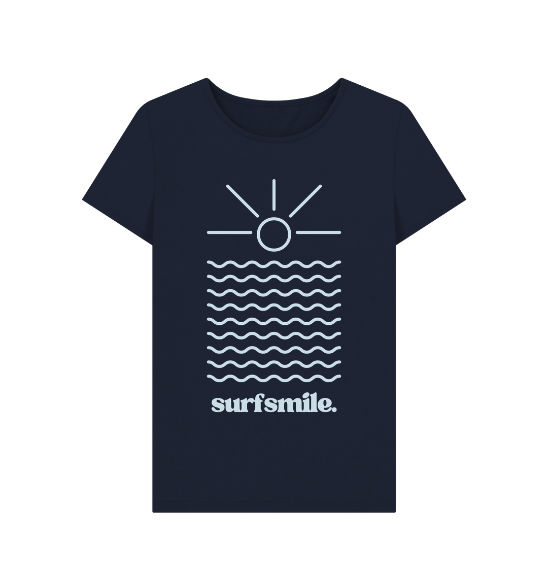 Navy Blue Printed T-shirt
