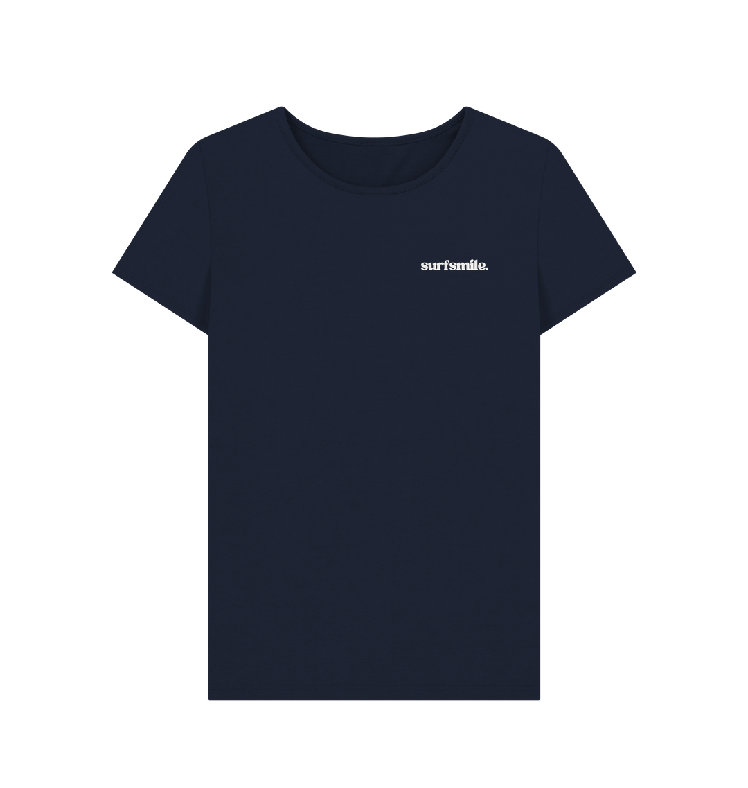 Navy Blue Printed T-shirt