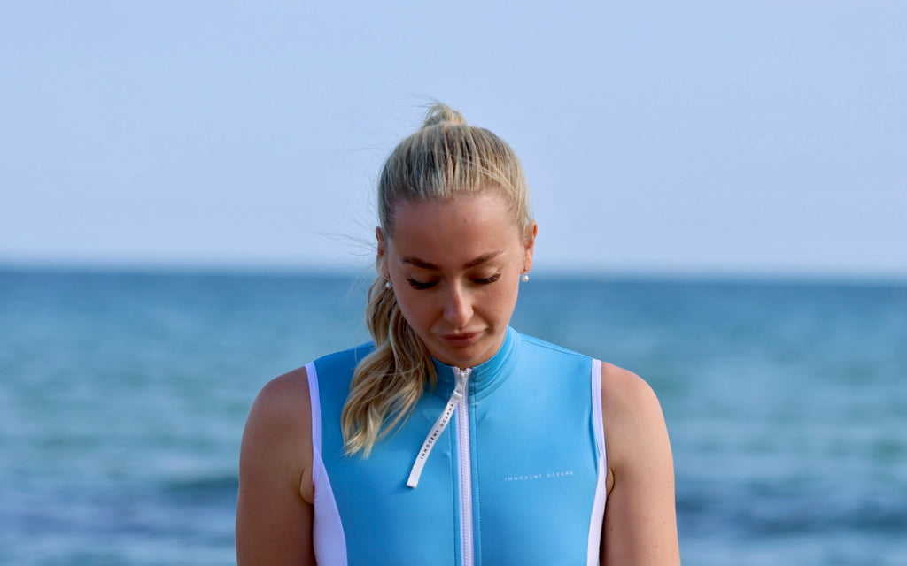 Innocent Oceans - short sleeve swimsuit