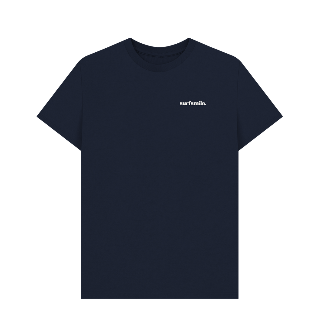 Navy Blue Printed T-shirt