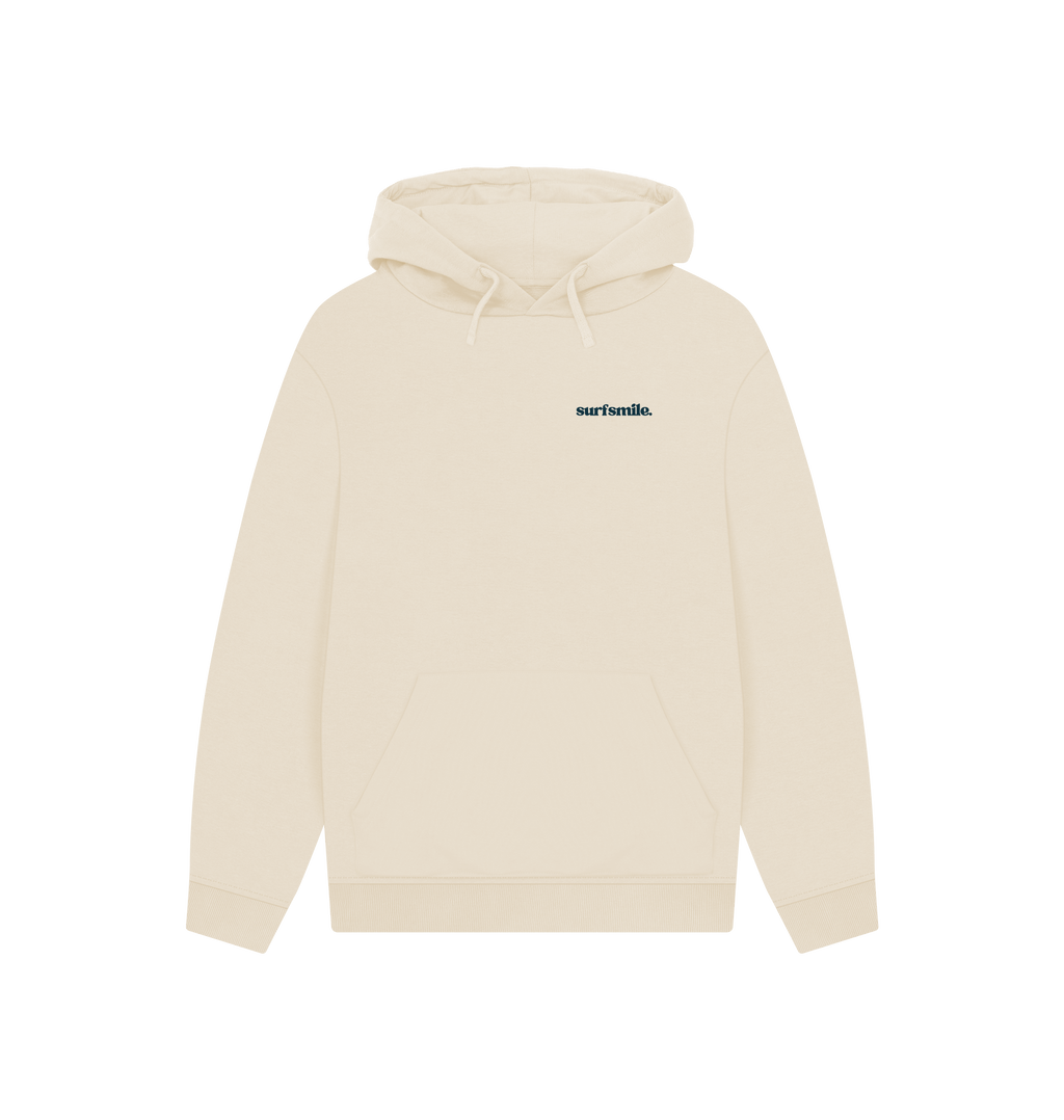 Oat Printed Hoody Front