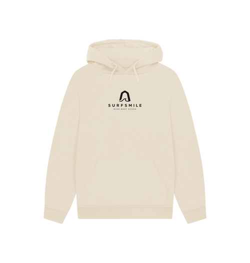 Oat Printed Hoody Front
